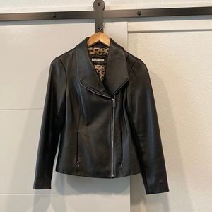Calvin Klein Black Leather Jacket